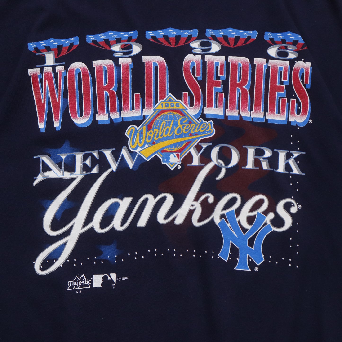 Vintage 1996 New York Yankees MLB World Series Tee - XL