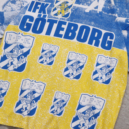 Vintage 90s IFK Goteborg AOP Soccer Tee - XXL