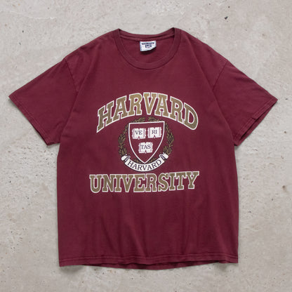 Vintage 90s Harvard University Tee - L