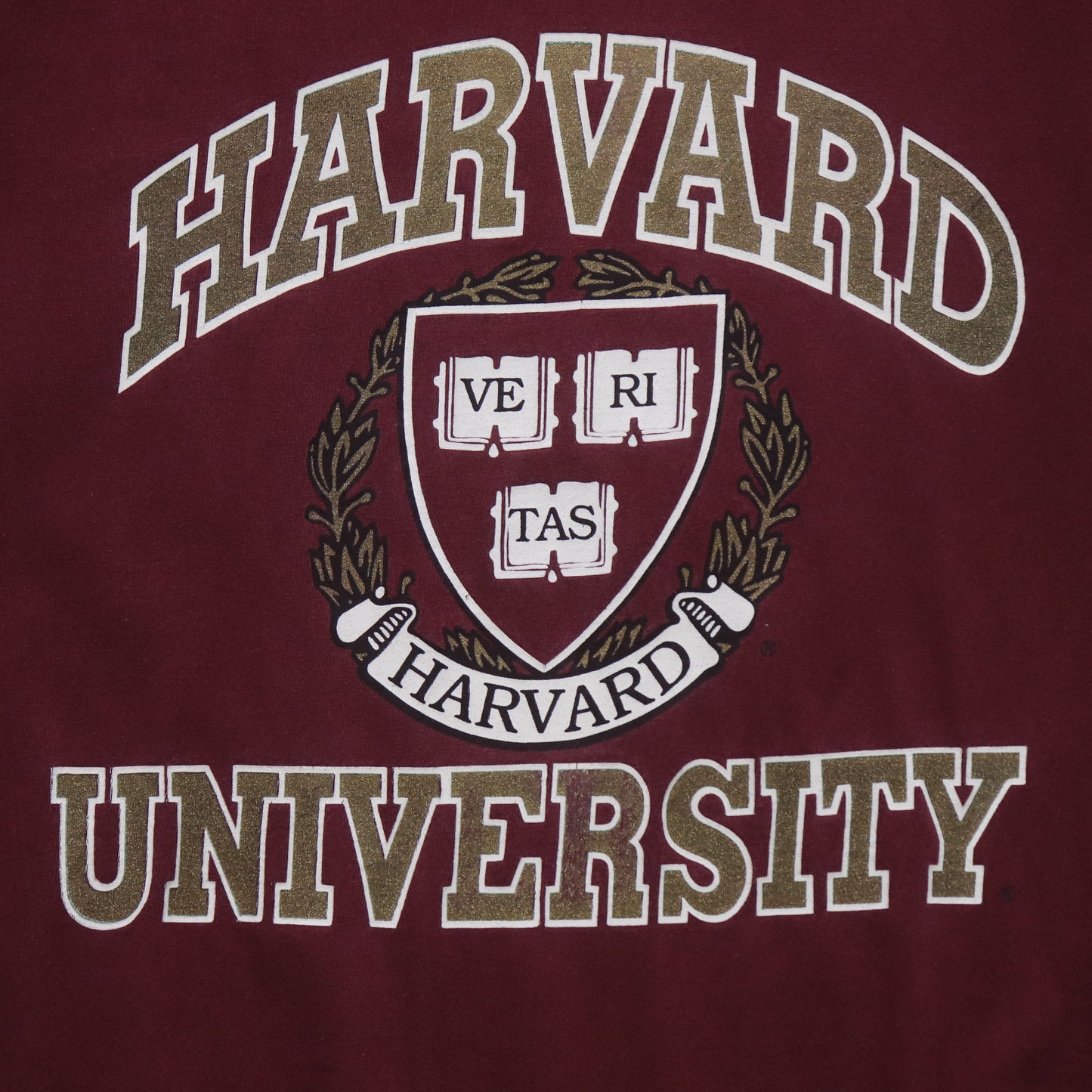 Vintage 90s Harvard University Tee - L