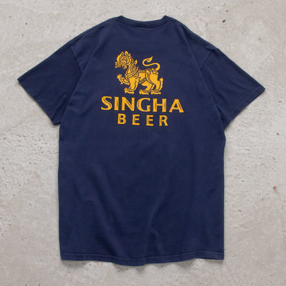 Vintage 2006 Tampa Boat Race Singha Beer Tee - L