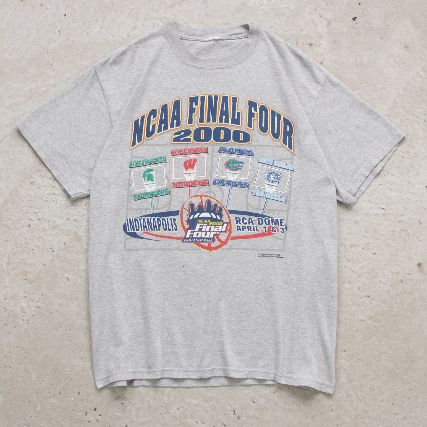 Vintage 2000 NCAA Final Four Basketball Tee - L