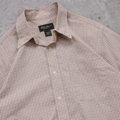 Vintage Eddie Bauer Cropped Button Up Shirt - M