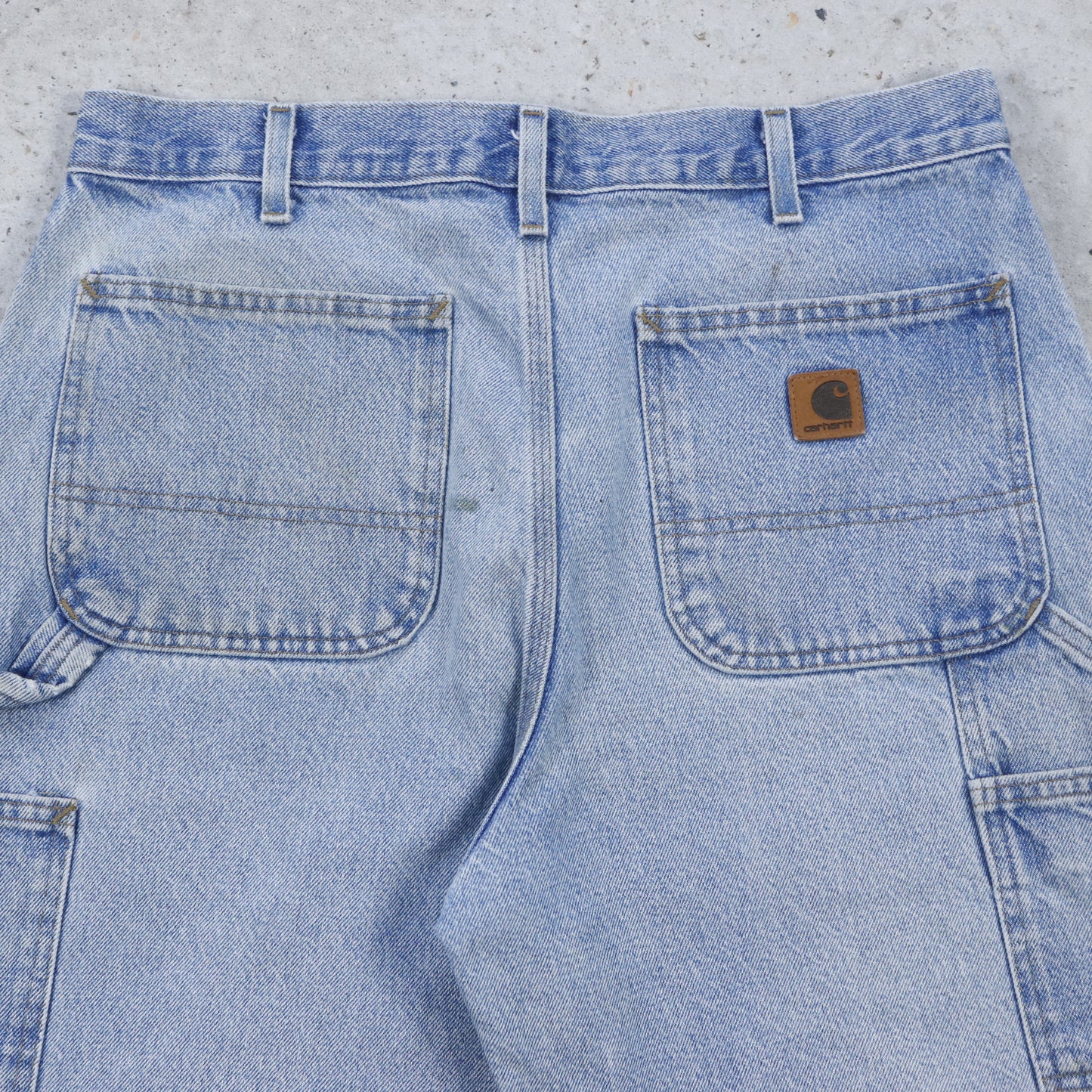 Vintage Carhartt Denim Carpenter Shorts - 34