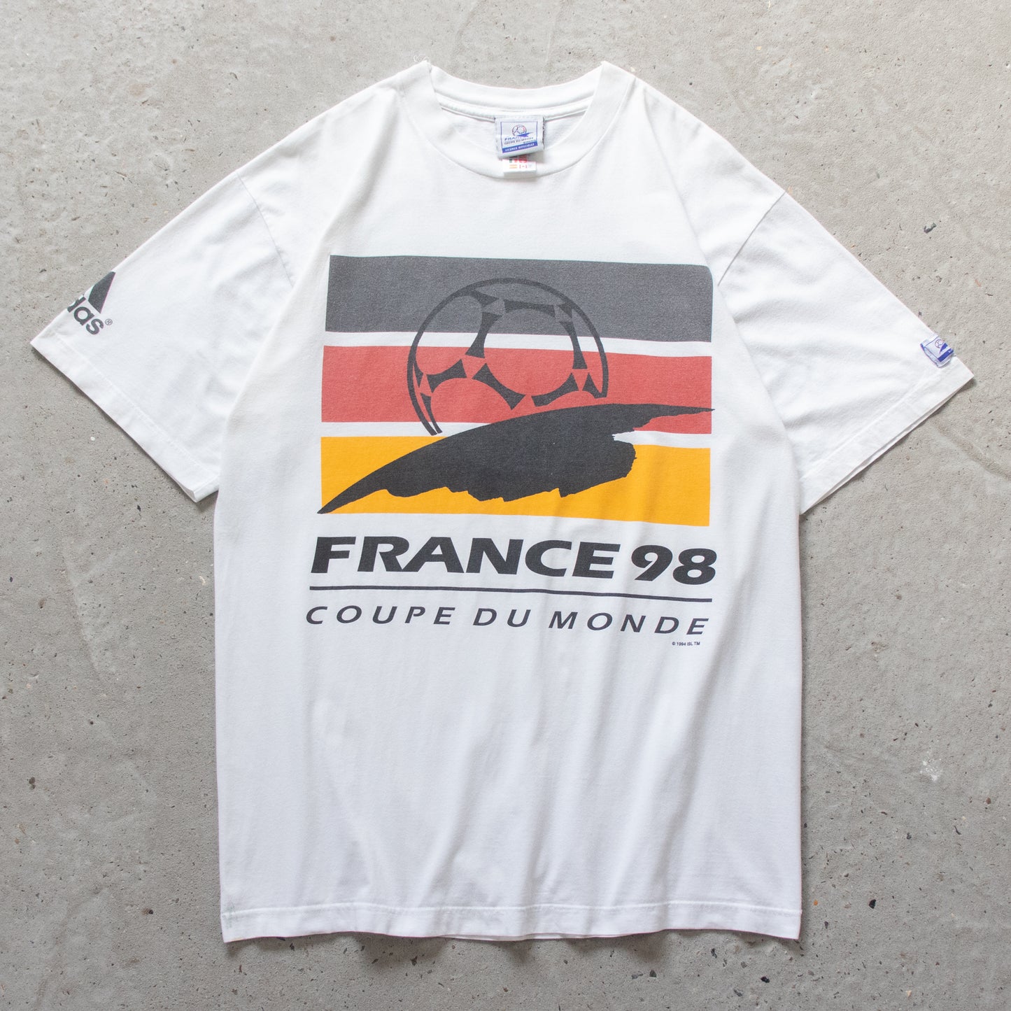 Vintage 1998 Team Germany FIFA World Cup France Tee - L