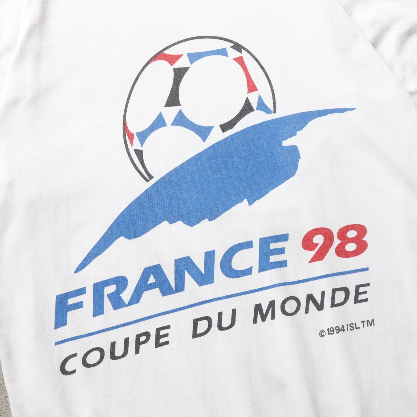 Vintage 1998 FIFA World Cup France Tee - L