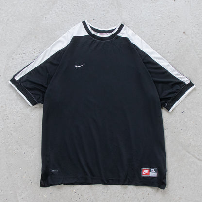 Vintage 90s Nike Swoosh Soccer Jersey - XL