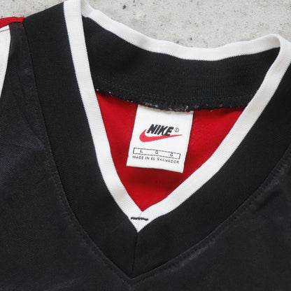 Vintage 90s Nike Centre Swoosh Soccer Jersey - L