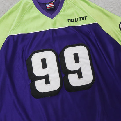 Vintage 90s No Limit Soldier Gear Football Jersey - XL