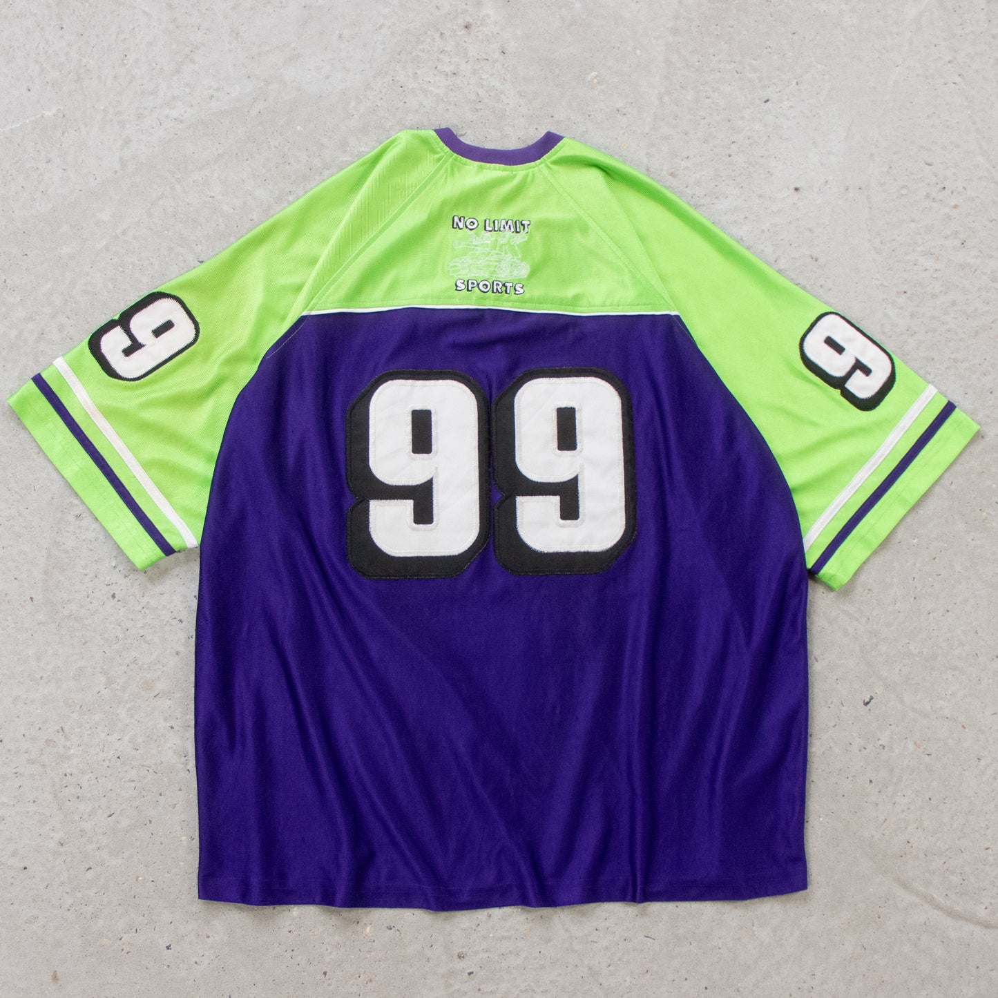 Vintage 90s No Limit Soldier Gear Football Jersey - XL