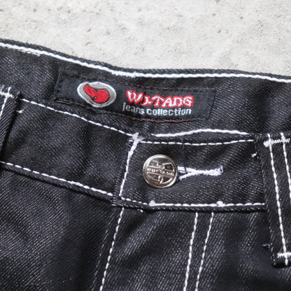 Vintage Wu-Tang Jeans Collection Denim Carpenter Shorts - 34