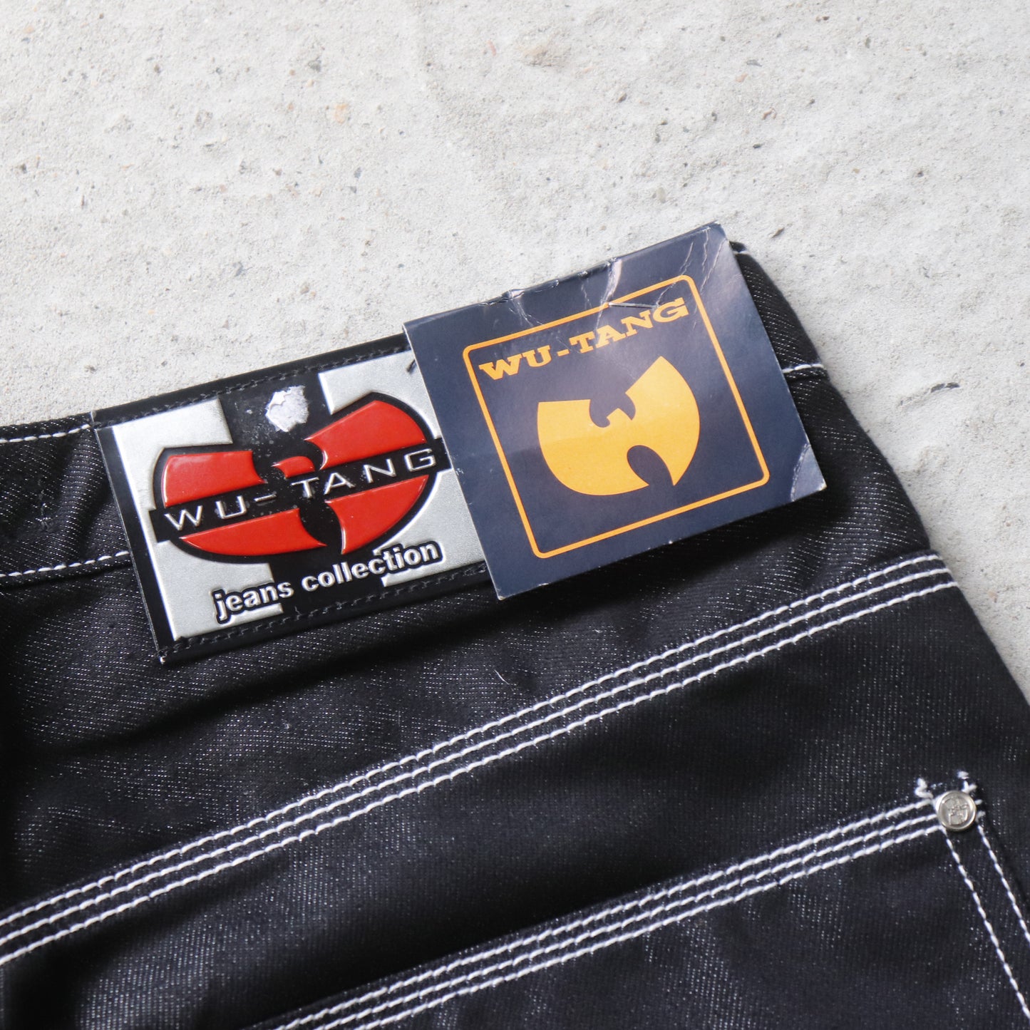 Vintage Wu-Tang Jeans Collection Denim Carpenter Shorts - 34