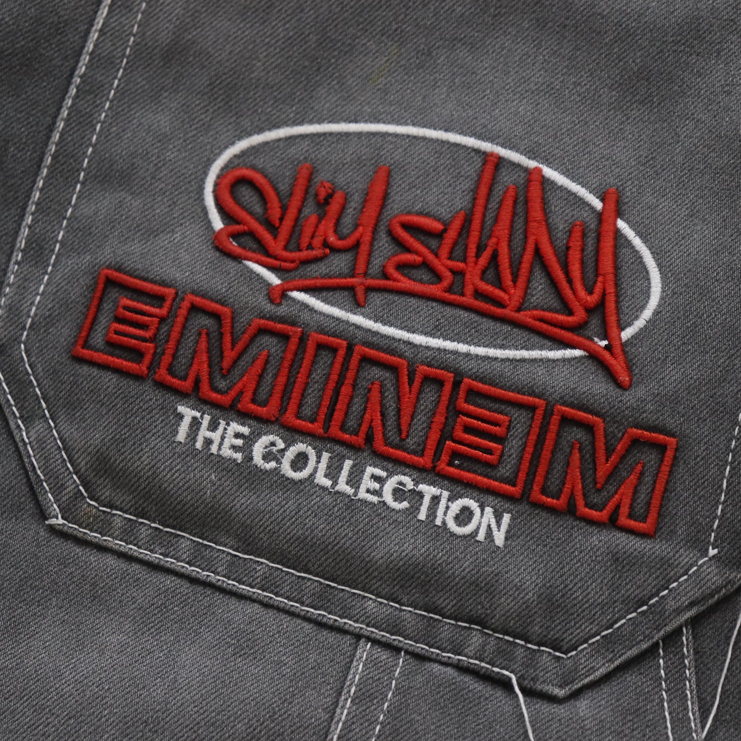 Vintage Eminem Slim Shady Collection Denim Carpenter Shorts - 30