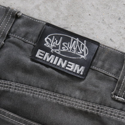 Vintage Eminem Slim Shady Collection Denim Carpenter Shorts - 30