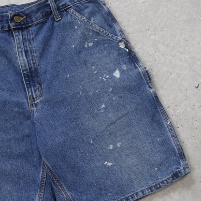 Vintage Carhartt Denim Carpenter Shorts - 34