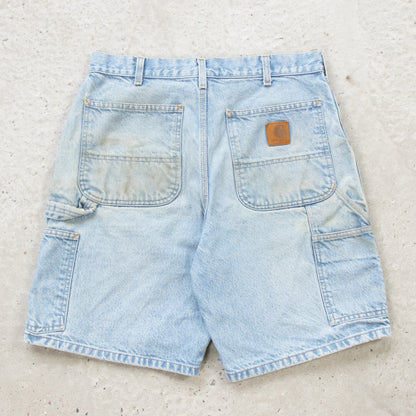 Vintage Carhartt Denim Carpenter Shorts - 33