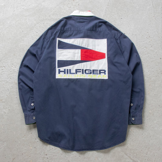 Vintage 90s Tommy Hilfiger Sailing Gear Shirt - M