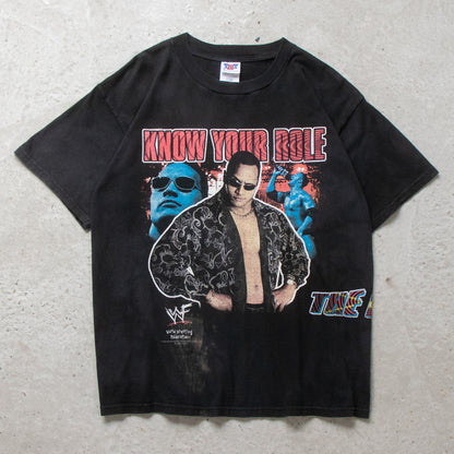 Vintage 2000 The Rock 'People's Champ' WWF Tee - L