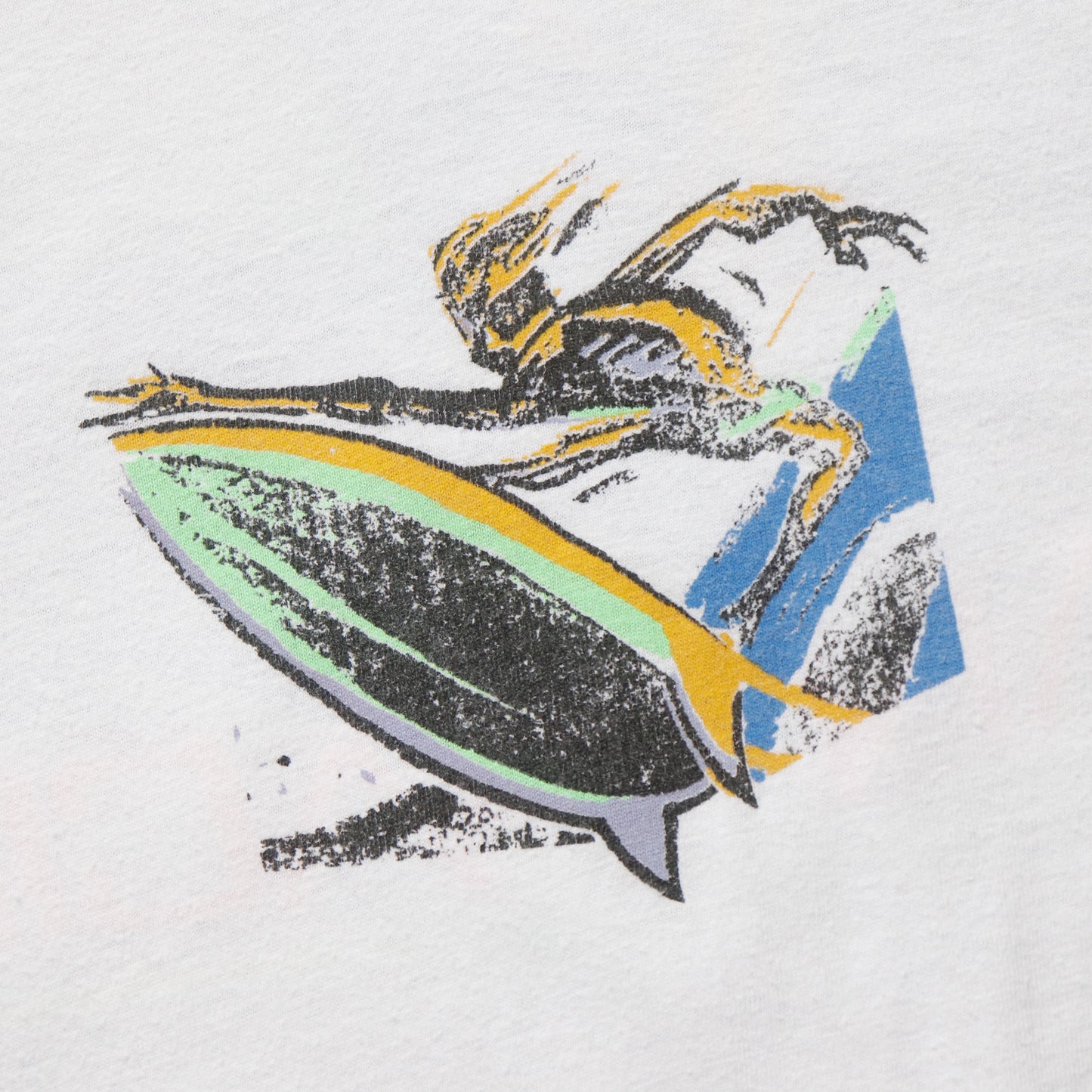 Vintage 1988 Ocean Pacific Essences Surf Tee - XL