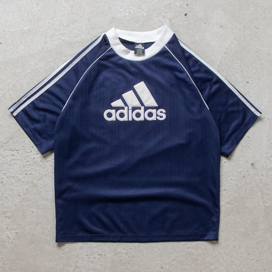 Vintage 90s Adidas Logo Training Jersey - M