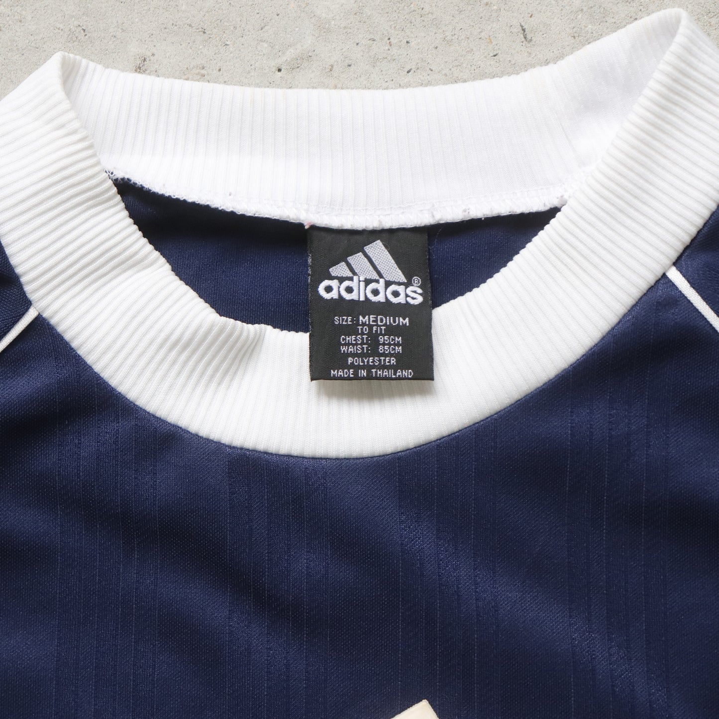 Vintage 90s Adidas Logo Training Jersey - M