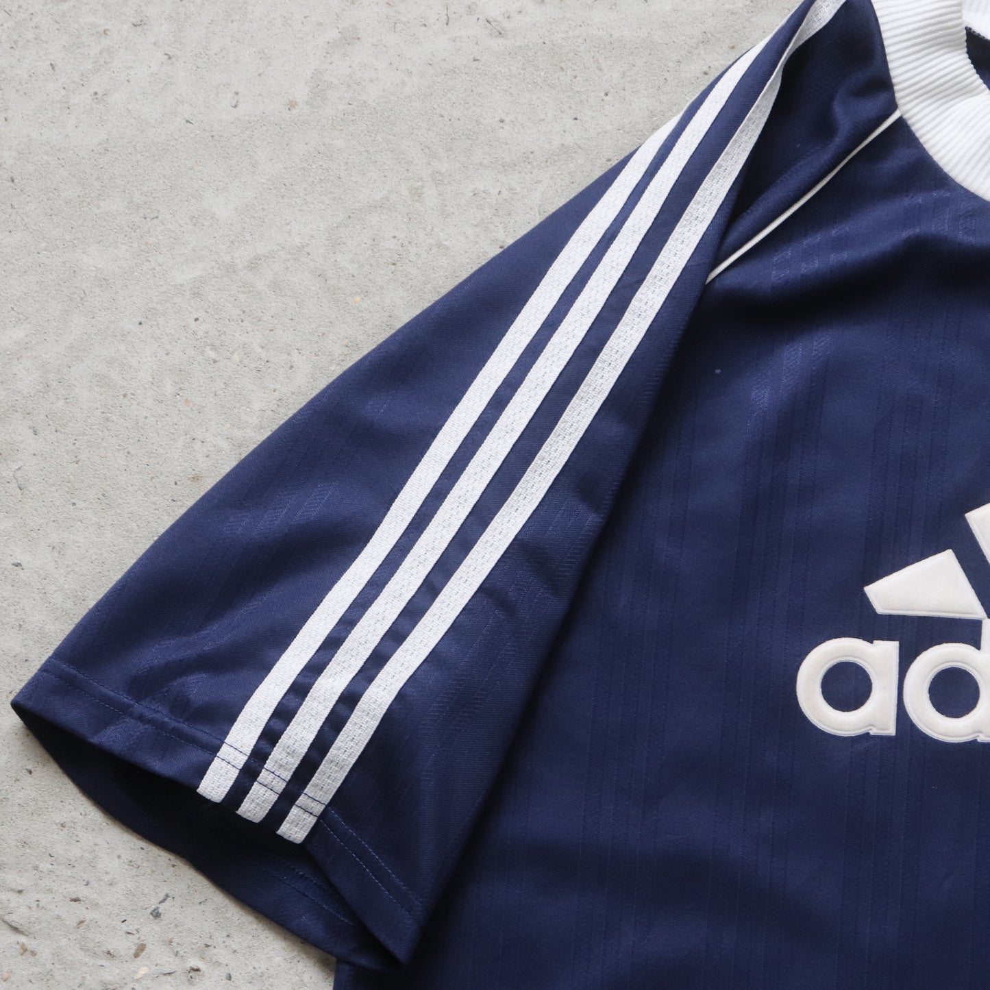 Vintage 90s Adidas Logo Training Jersey - M