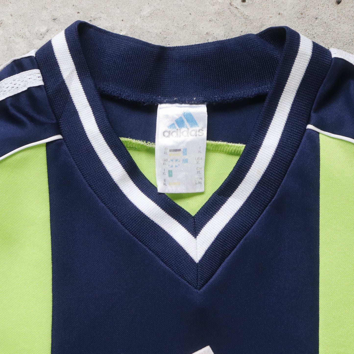 Vintage 90s Adidas Logo Training Jersey - XL