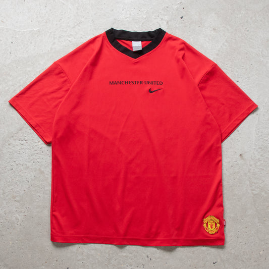 Vintage 2000s Manchester United Nike Training Jersey - XXL