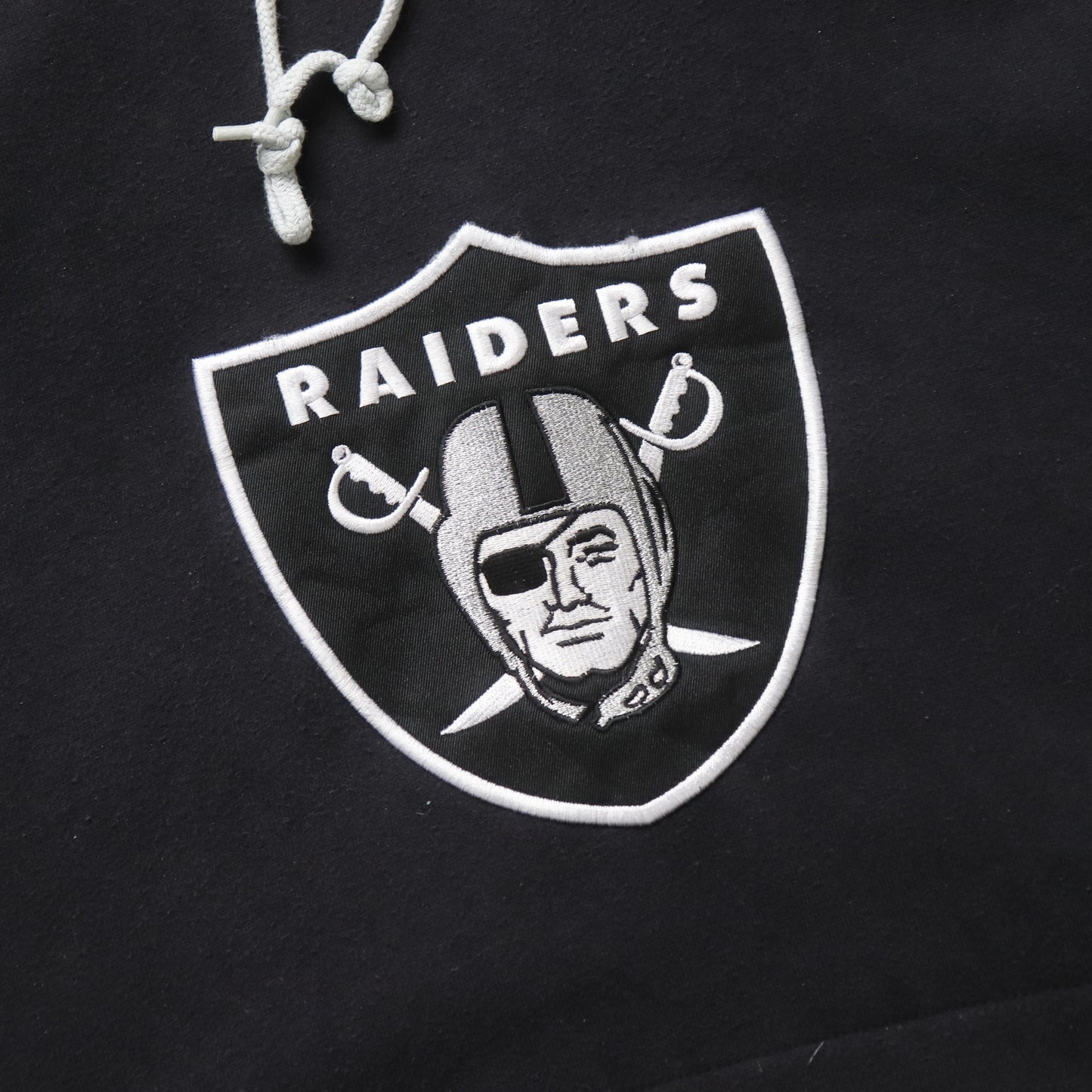 Vintage 90s Oakland Raiders Reebok NFL Hoodie - M