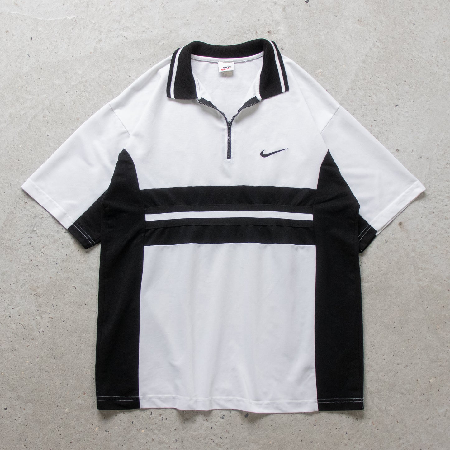 Vintage 90s Nike Zip Up Training Jersey - L