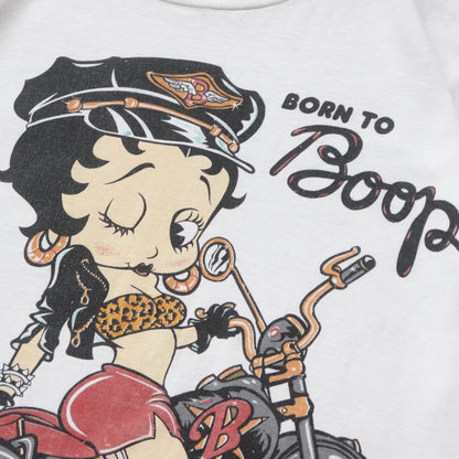 Vintage 90s Betty Boop Biker Tee - L