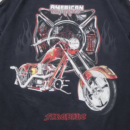 Vintage 2000s American Chopper Firebike Tee - XL