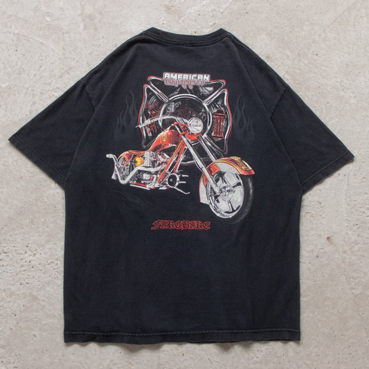 Vintage 2000s American Chopper Firebike Tee - XL