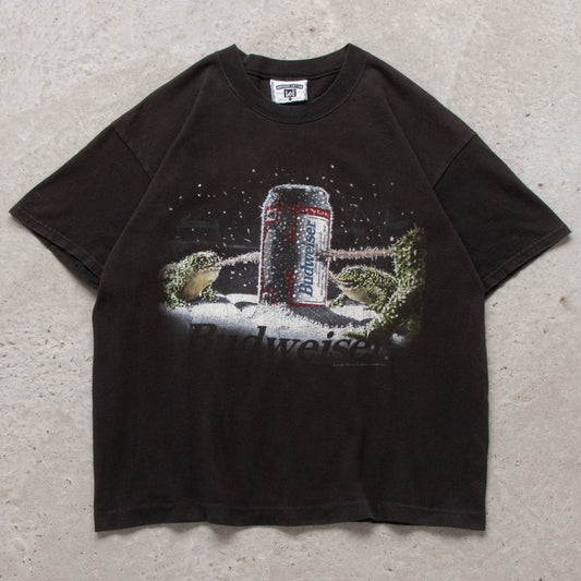 Vintage 1995 Budweiser 'This Bud's For You' Tee - L