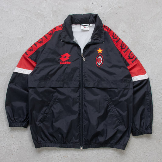 Vintage 1995/96 AC Milan Lotto Training Jacket - L