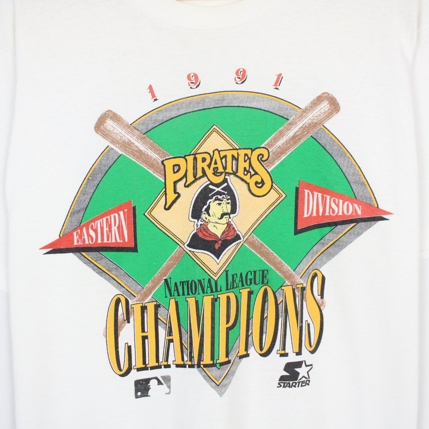 Vintage 1991 Pittsburgh Pirates MLB Tee - L