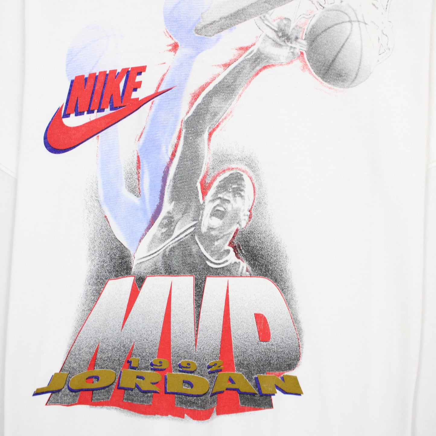 Vintage 1992 Michael Jordan NBA MVP Nike Tee - M