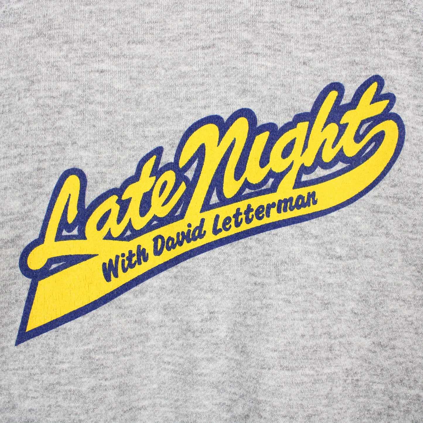 Vintage 80s Late Night with David Letterman Crewneck - L