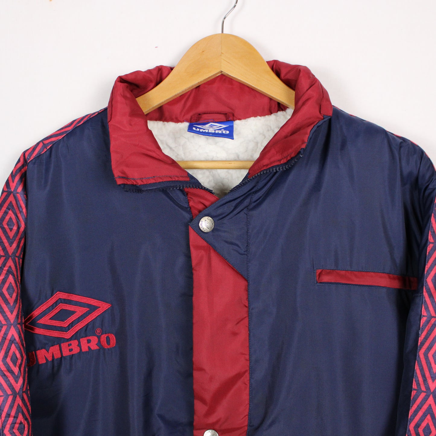 Vintage Umbro Sherpa Parka Jacket - L