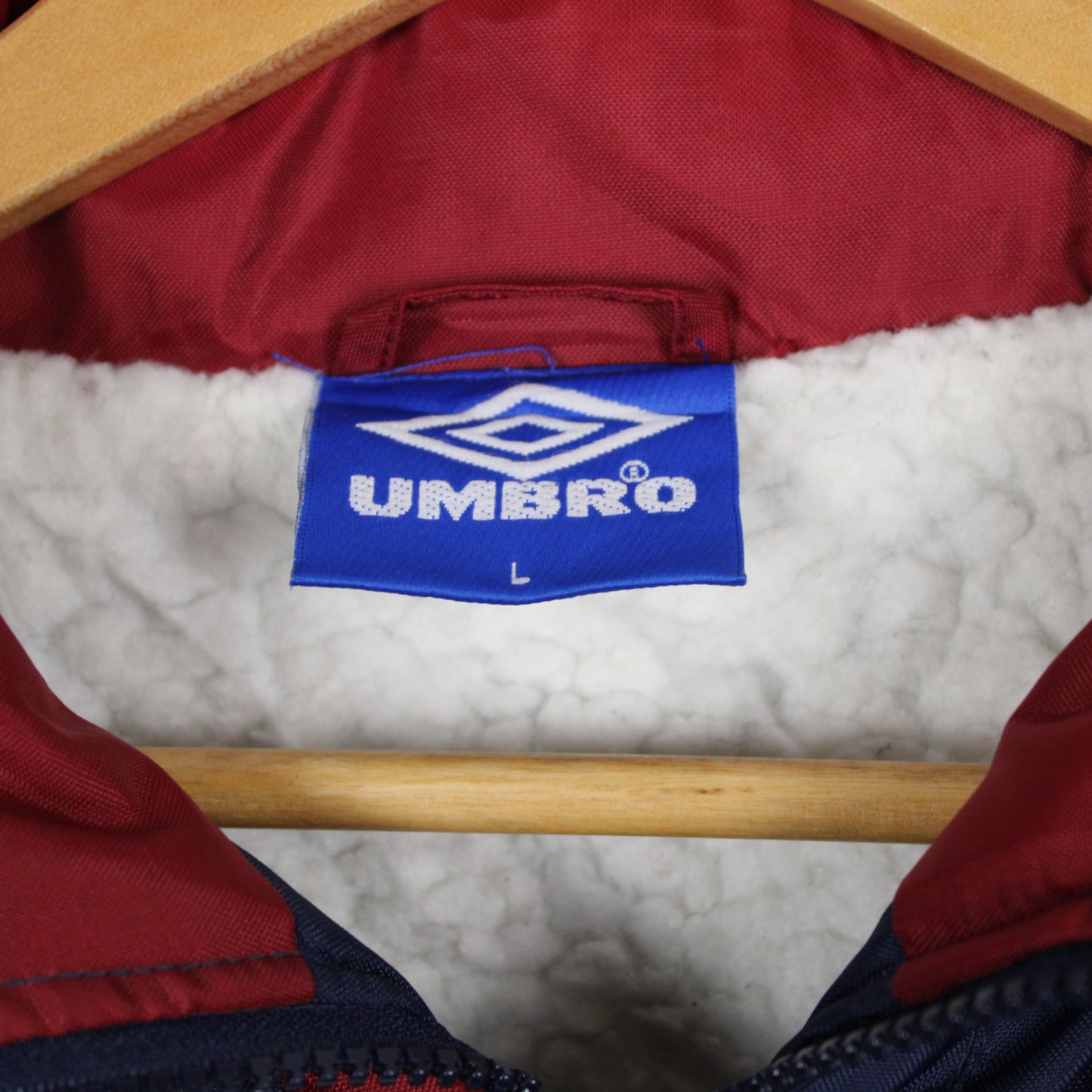 Vintage Umbro Sherpa Parka Jacket - L