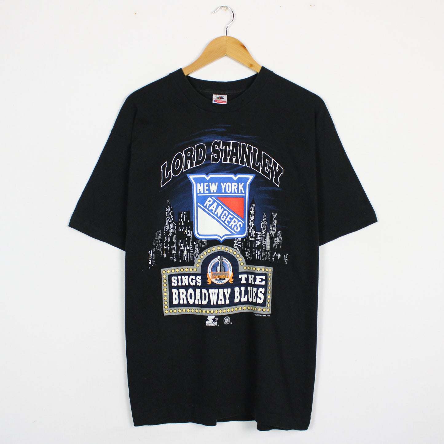 Vintage 1992 New York Rangers NHL Tee - XL