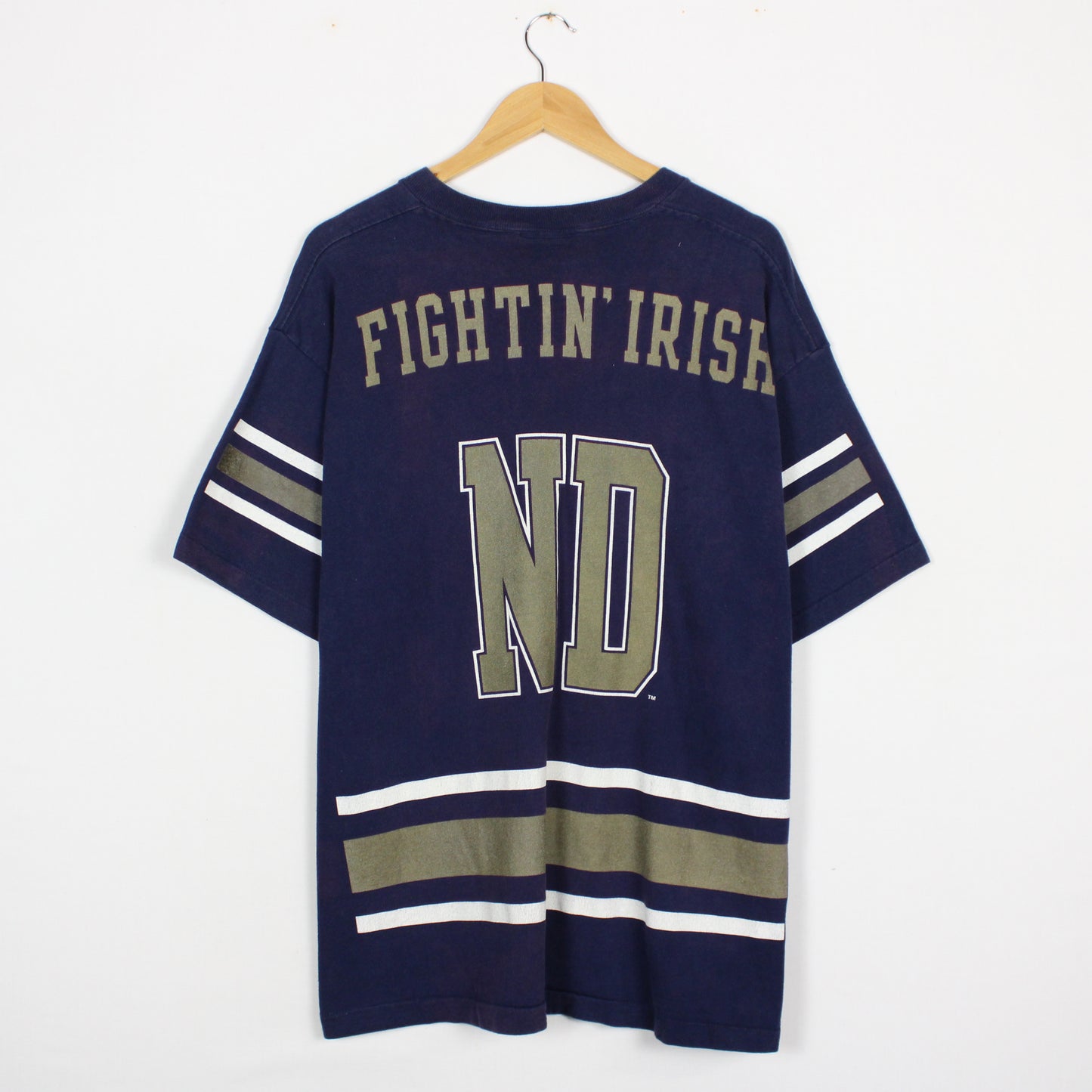 Vintage Notre Dame Fightin Irish NCAA Tee - XL