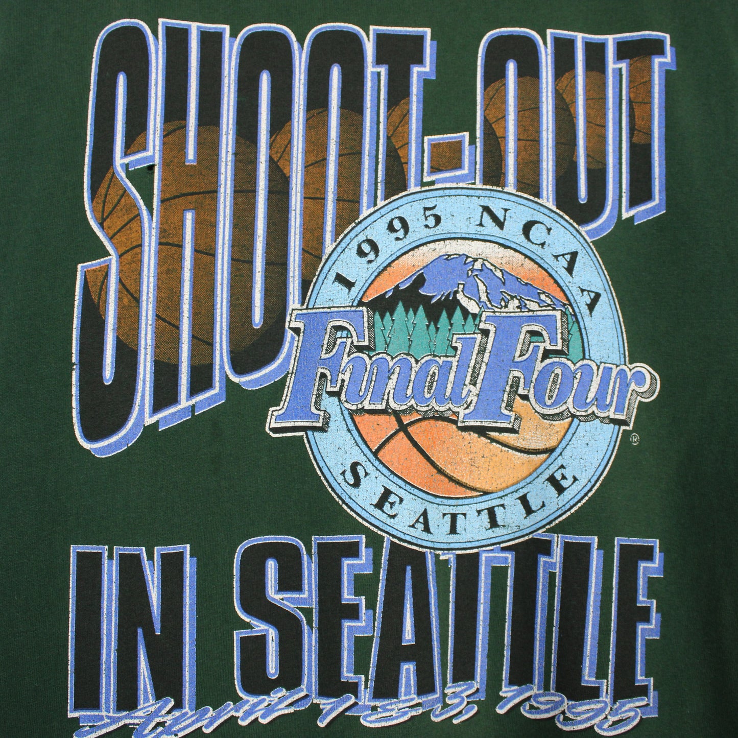 Vintage 1995 NCAA Final Four Seattle Tee - L