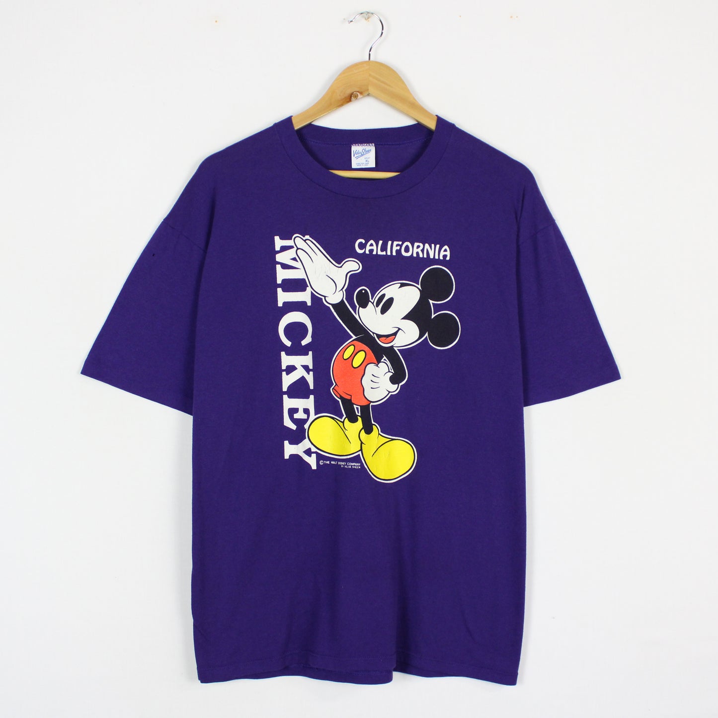 Vintage 80s Mickey Mouse Disney Tee - XL