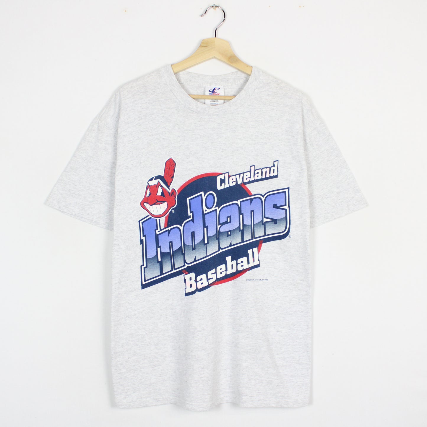 Vintage 2000 Cleveland Indians MLB Tee - L